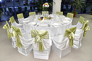 Wedding reception decor - wedding planner course