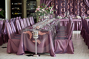Wedding Planners Coordinate Wedding Reception Tables